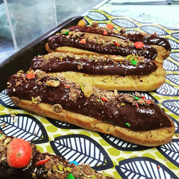 Éclairs au chocolat